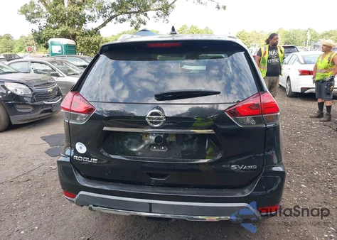 2017 Nissan Rogue Sv from USA, damaged, VIN KNMAT2MV8HP589119